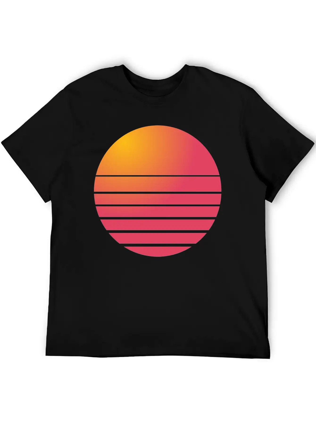 Vintage Sunset Sunrise Summer Funny Gifts Basic Graphic T-Shirt – Daily Comfort In Soft Cotton