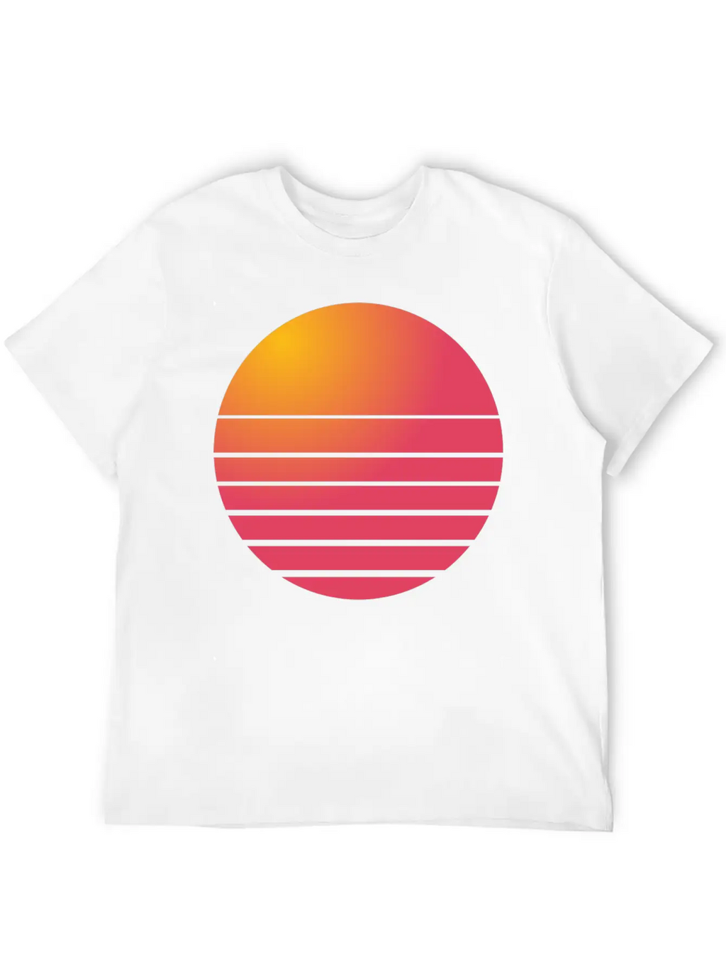 Vintage Sunset Sunrise Summer Funny Gifts Basic Graphic T-Shirt – Daily Comfort In Soft Cotton