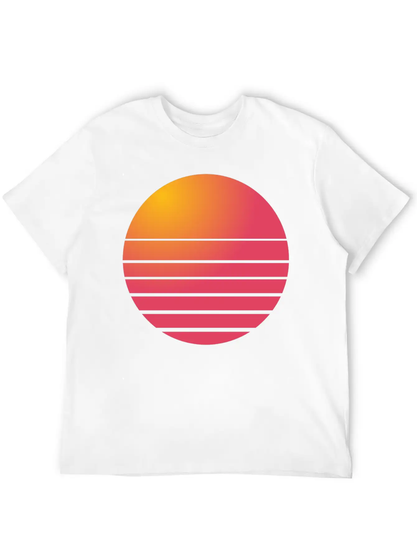 Vintage Sunset Sunrise Summer Funny Gifts Basic Graphic T-Shirt – Daily Comfort In Soft Cotton