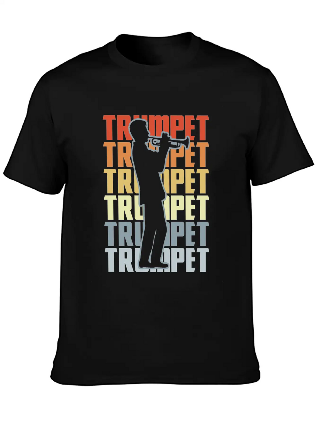 Vintage Trumpet Classic Cotton Tee – Unisex Comfort For Any Season