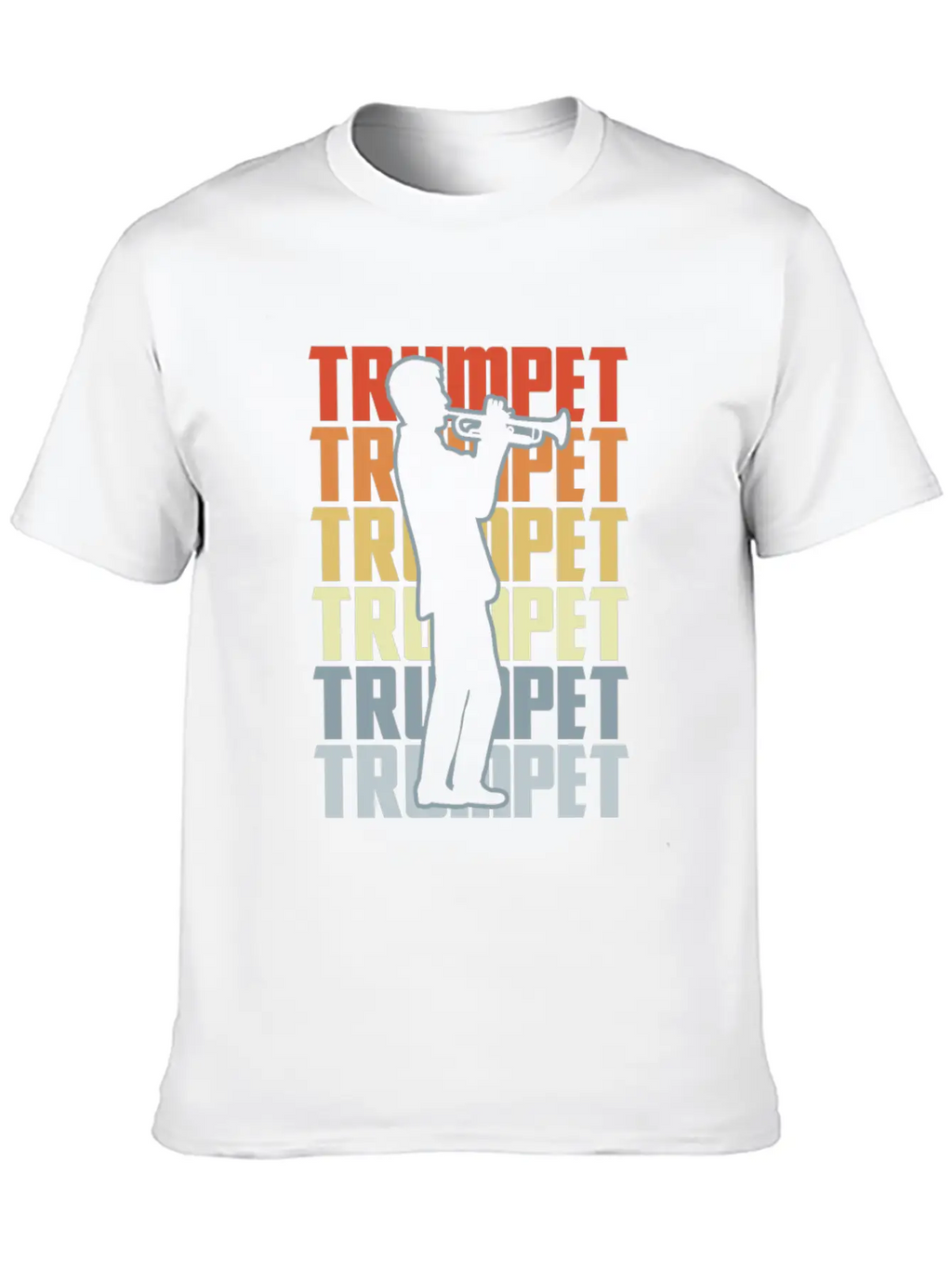 Vintage Trumpet Classic Cotton Tee – Unisex Comfort For Any Season