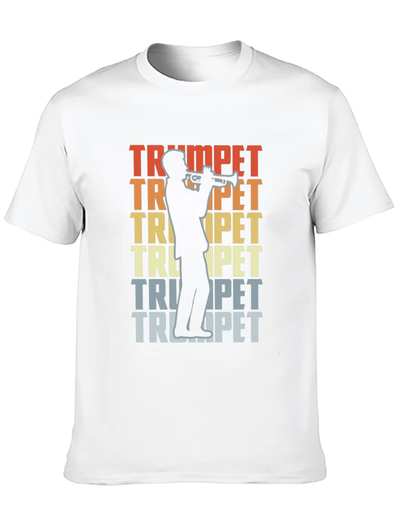 Vintage Trumpet Classic Cotton Tee – Unisex Comfort For Any Season