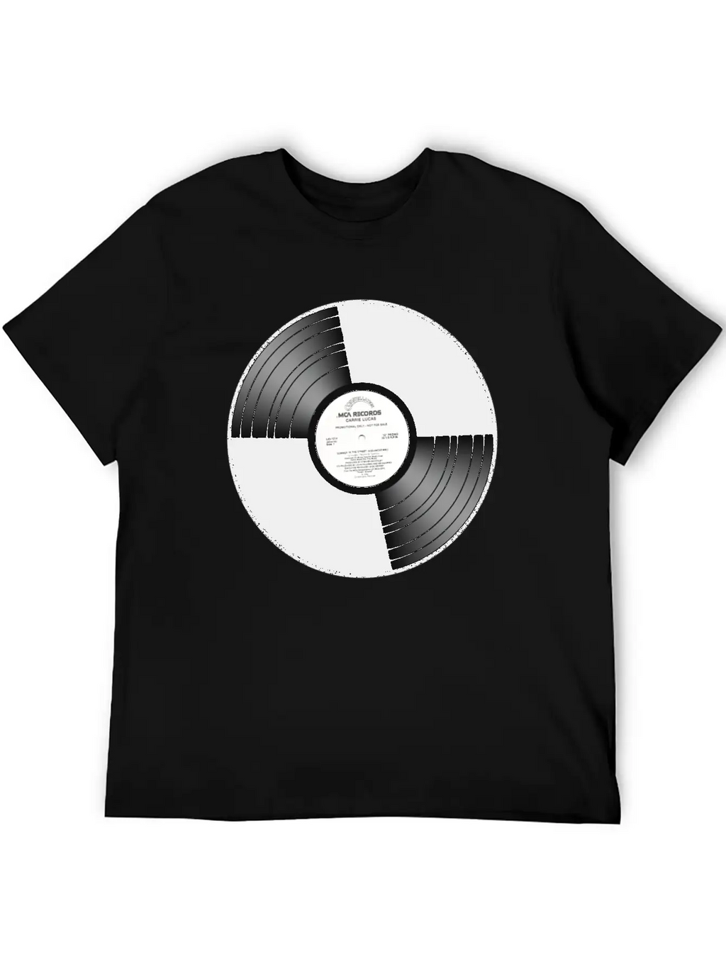 Vintage Vinyl Unisex Casual T-Shirt – Clean Design For Daily Comfort