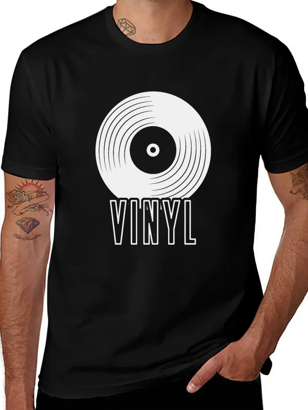Vinyl Breathable Graphic T-Shirt – Perfect For Casual Days