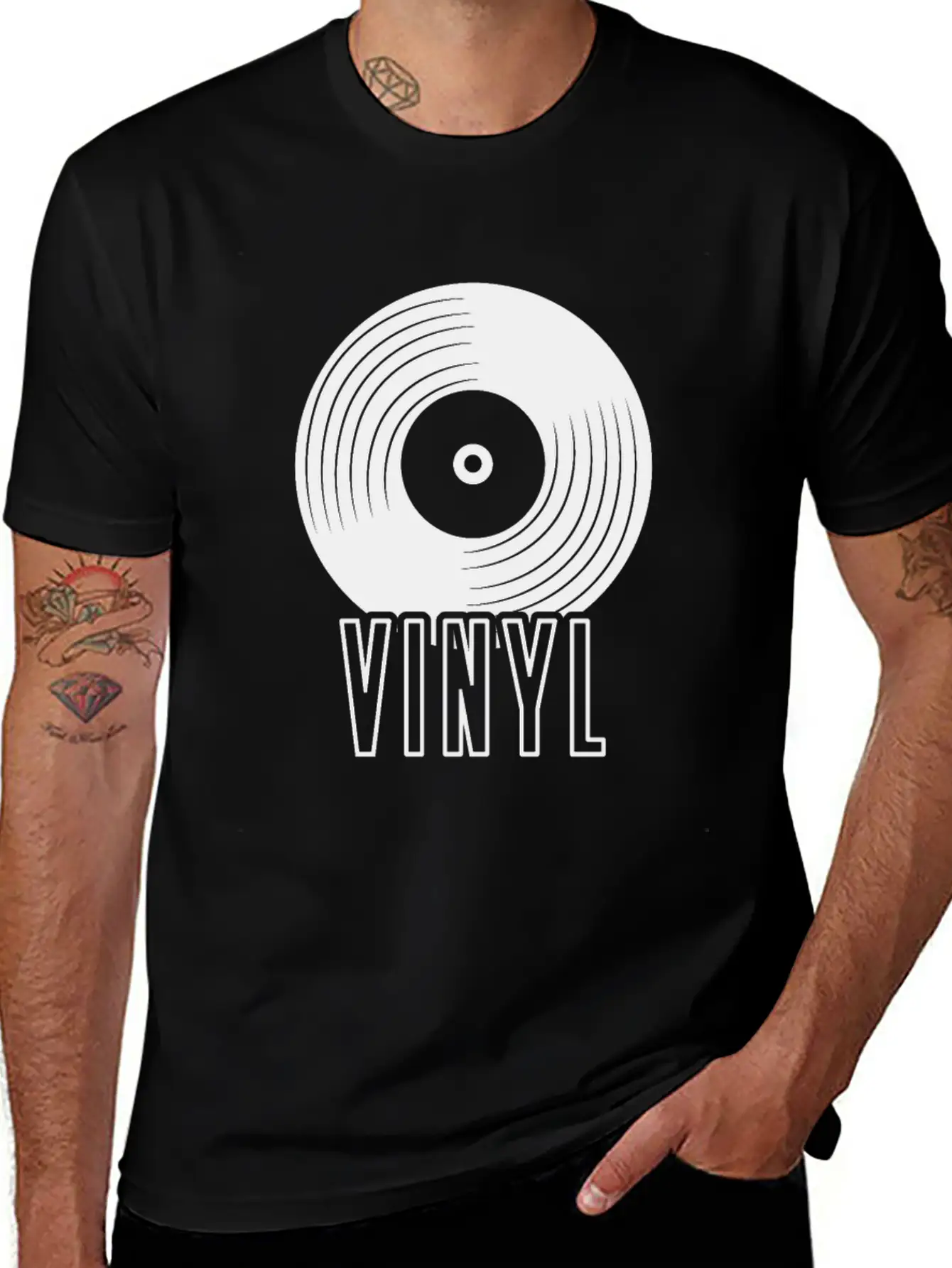 Vinyl Breathable Graphic T-Shirt – Perfect For Casual Days