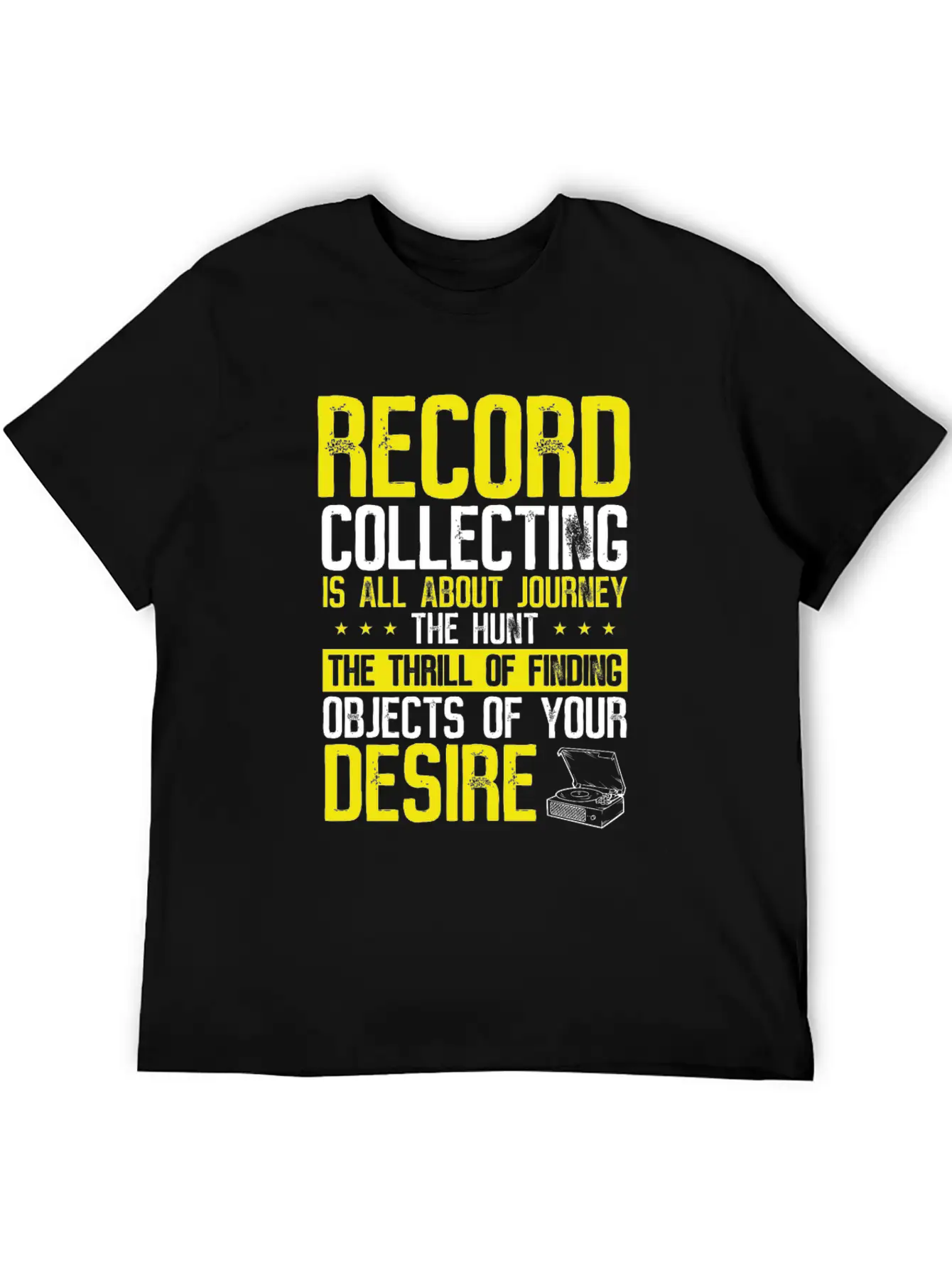 Vinyl Collecting Music Record Vinyl Collector Breathable Graphic T-Shirt – Perfect For Casual Days
