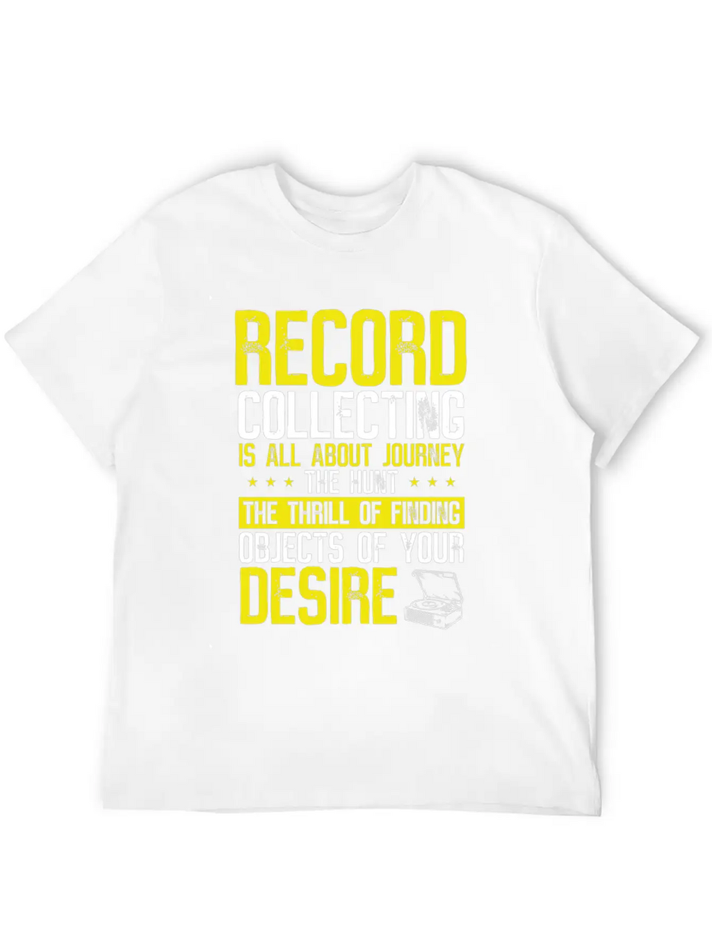 Vinyl Collecting Music Record Vinyl Collector Breathable Graphic T-Shirt – Perfect For Casual Days