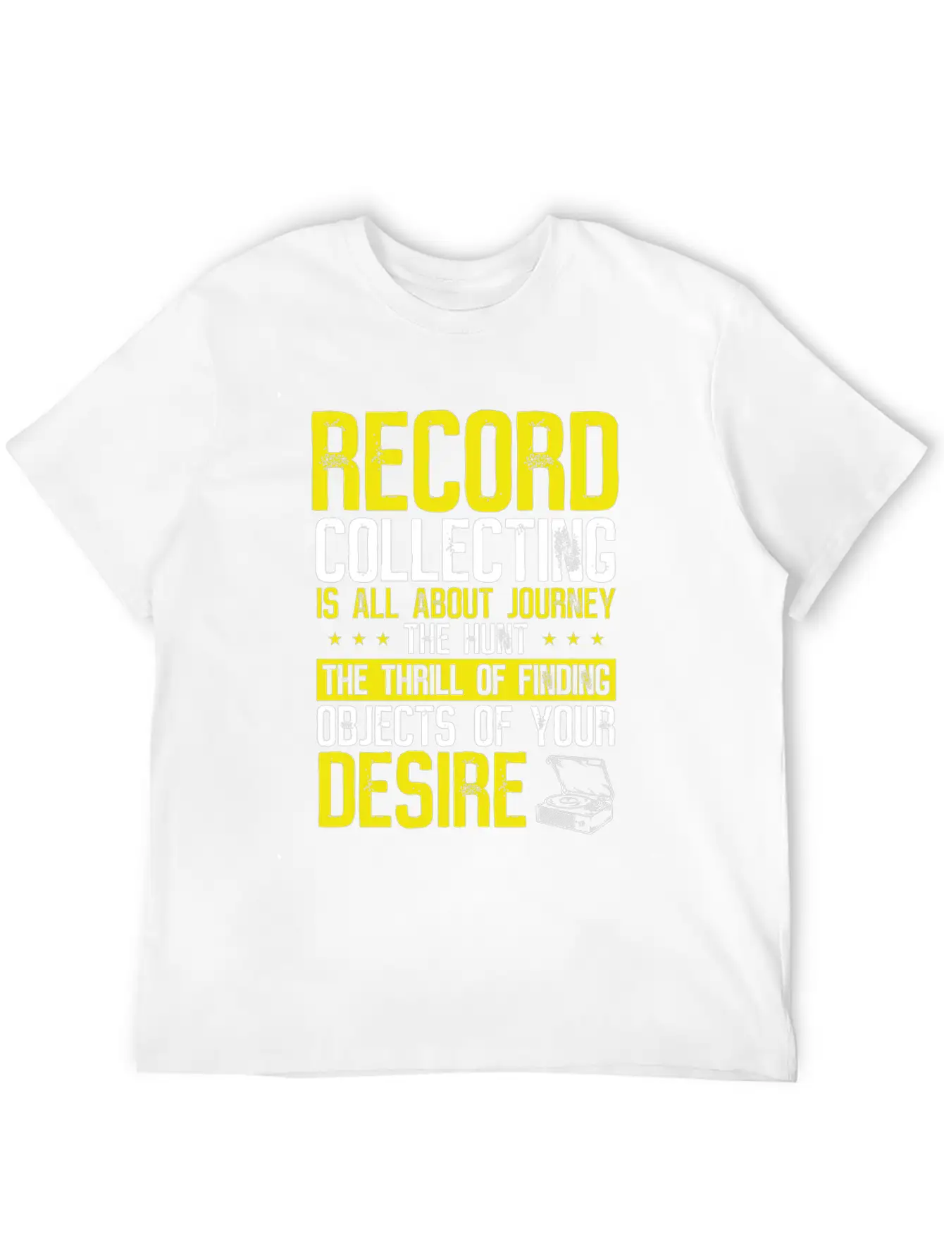 Vinyl Collecting Music Record Vinyl Collector Breathable Graphic T-Shirt – Perfect For Casual Days