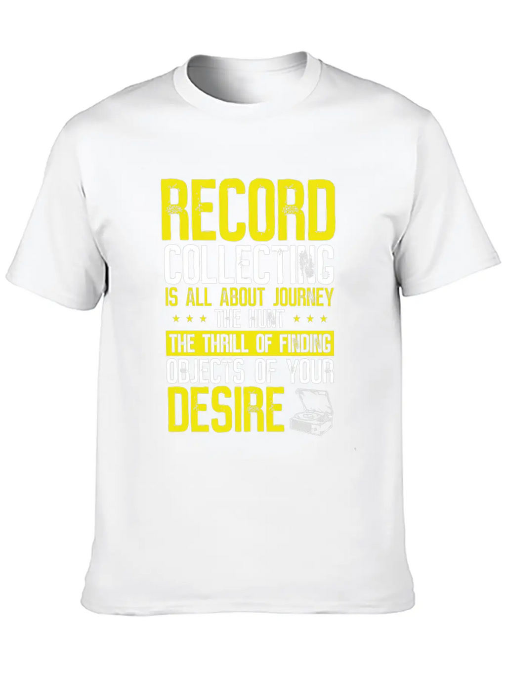 Vinyl Collecting Music Record Vinyl Collector Breathable Graphic T-Shirt – Perfect For Casual Days