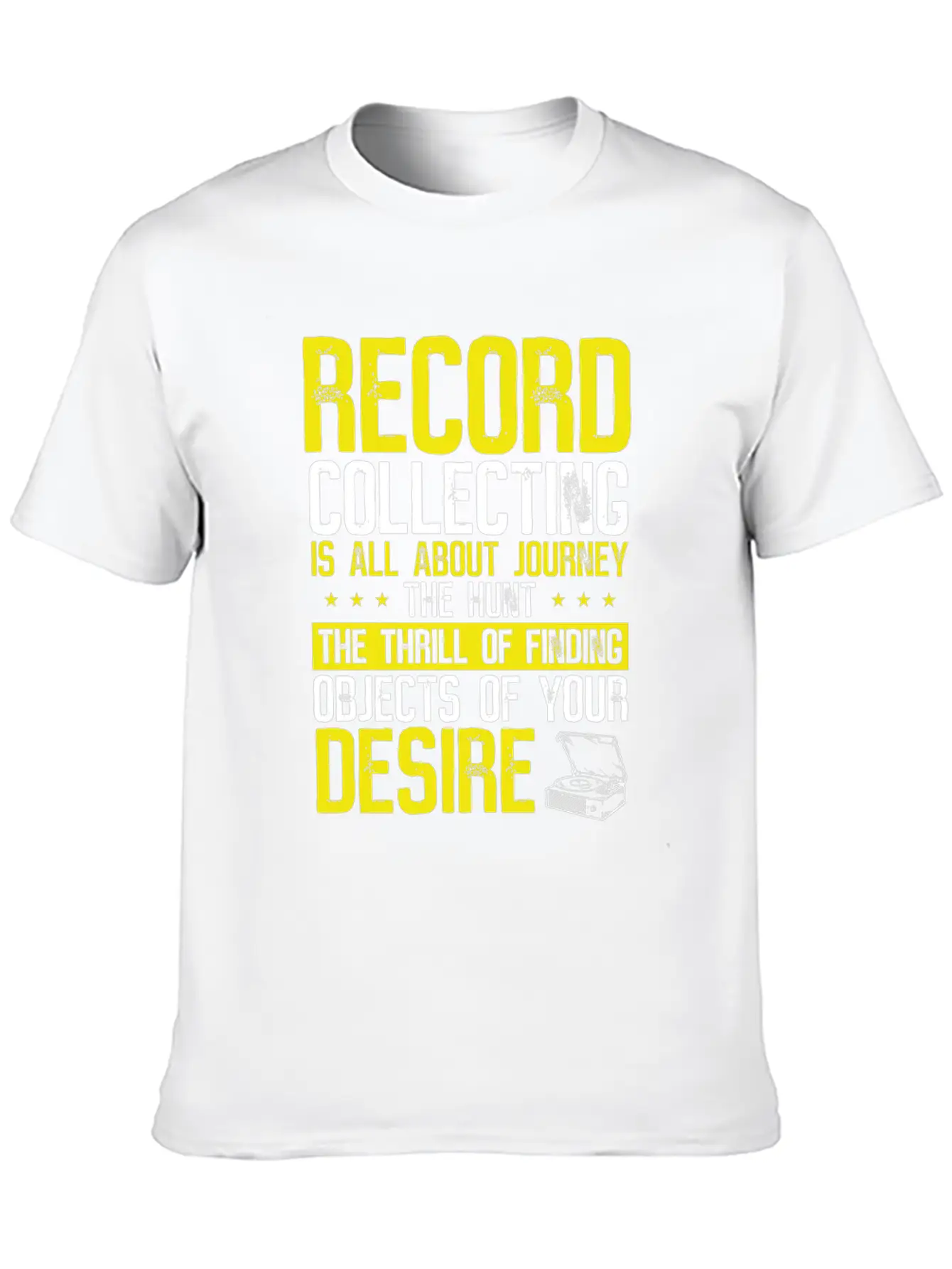 Vinyl Collecting Music Record Vinyl Collector Breathable Graphic T-Shirt – Perfect For Casual Days