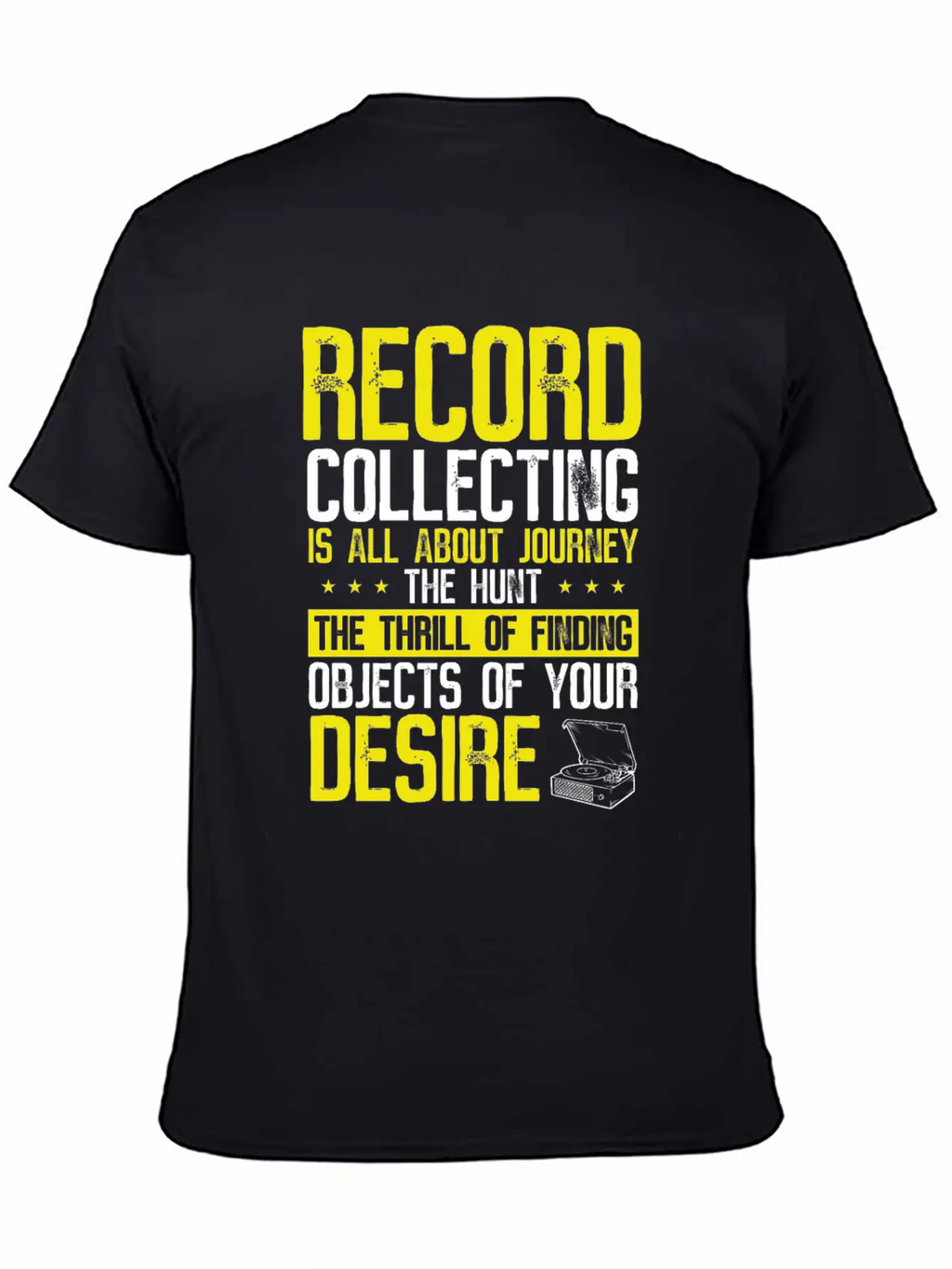 Vinyl Collecting Music Record Vinyl Collector Breathable Graphic T-Shirt – Perfect For Casual Days