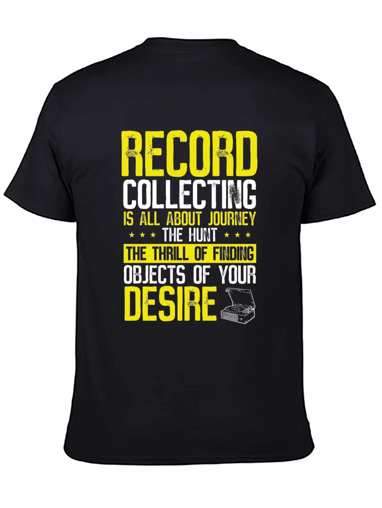 Vinyl Collecting Music Record Vinyl Collector Breathable Graphic T-Shirt – Perfect For Casual Days