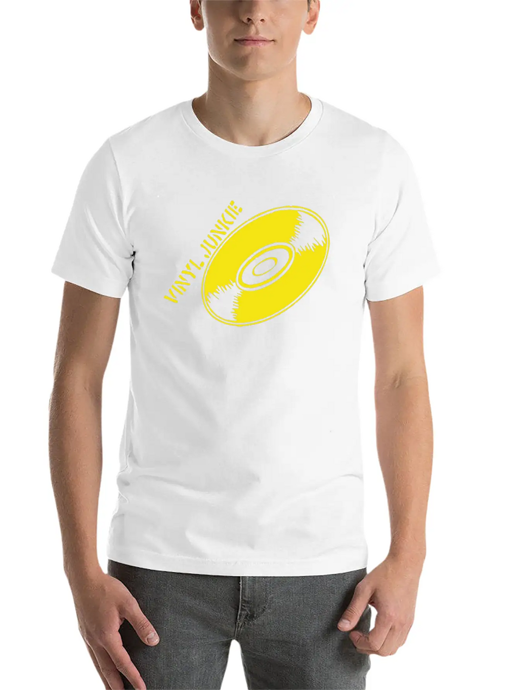 VINYL JUNKIE Classic Cotton Tee – Unisex Comfort For Any Season