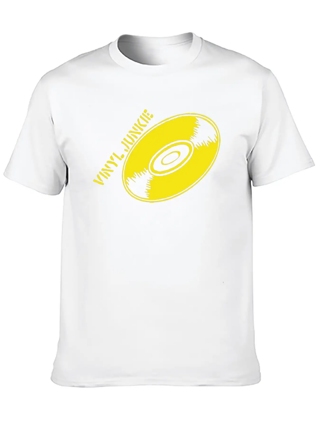 VINYL JUNKIE Classic Cotton Tee – Unisex Comfort For Any Season
