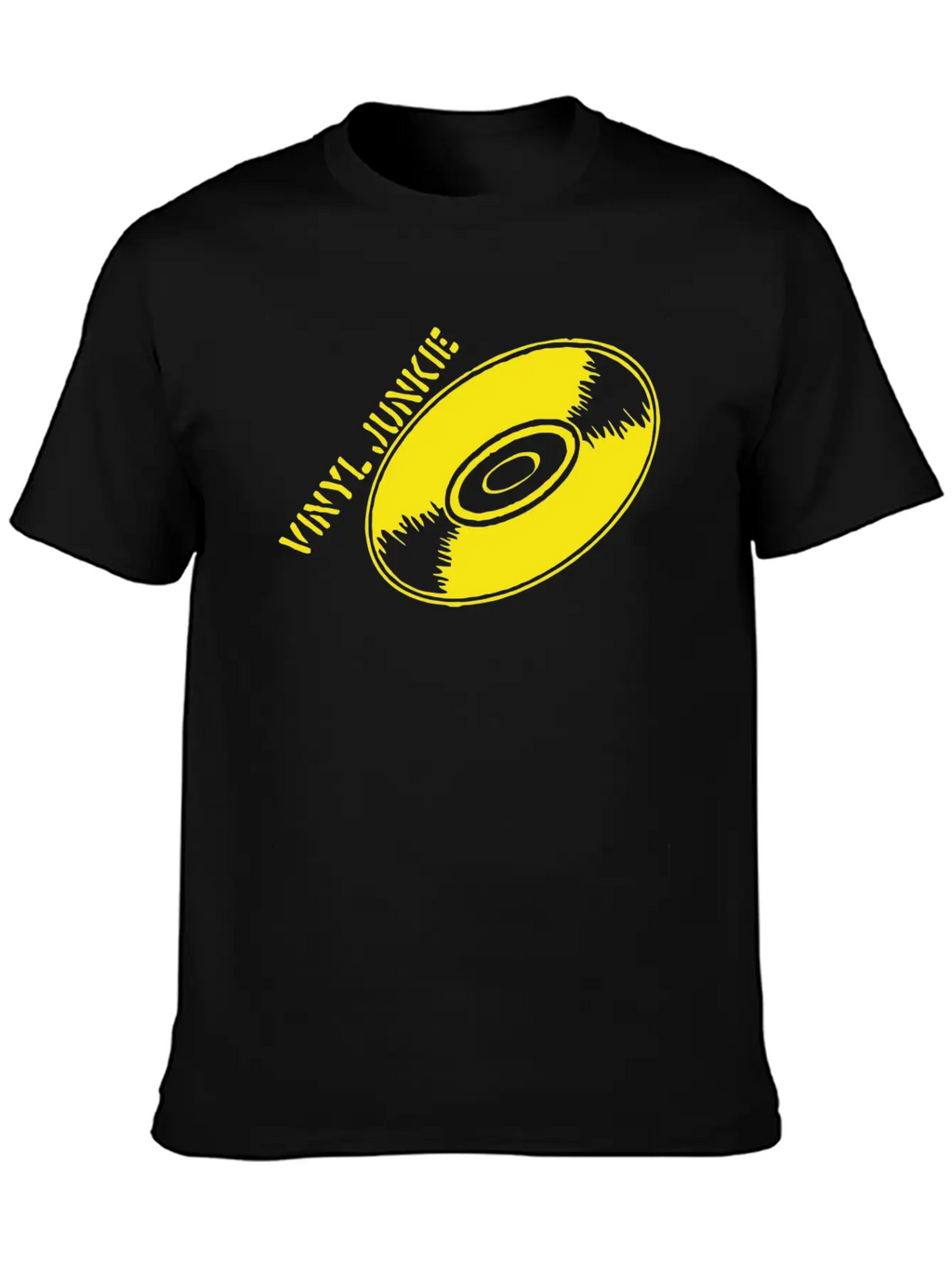 VINYL JUNKIE Classic Cotton Tee – Unisex Comfort For Any Season