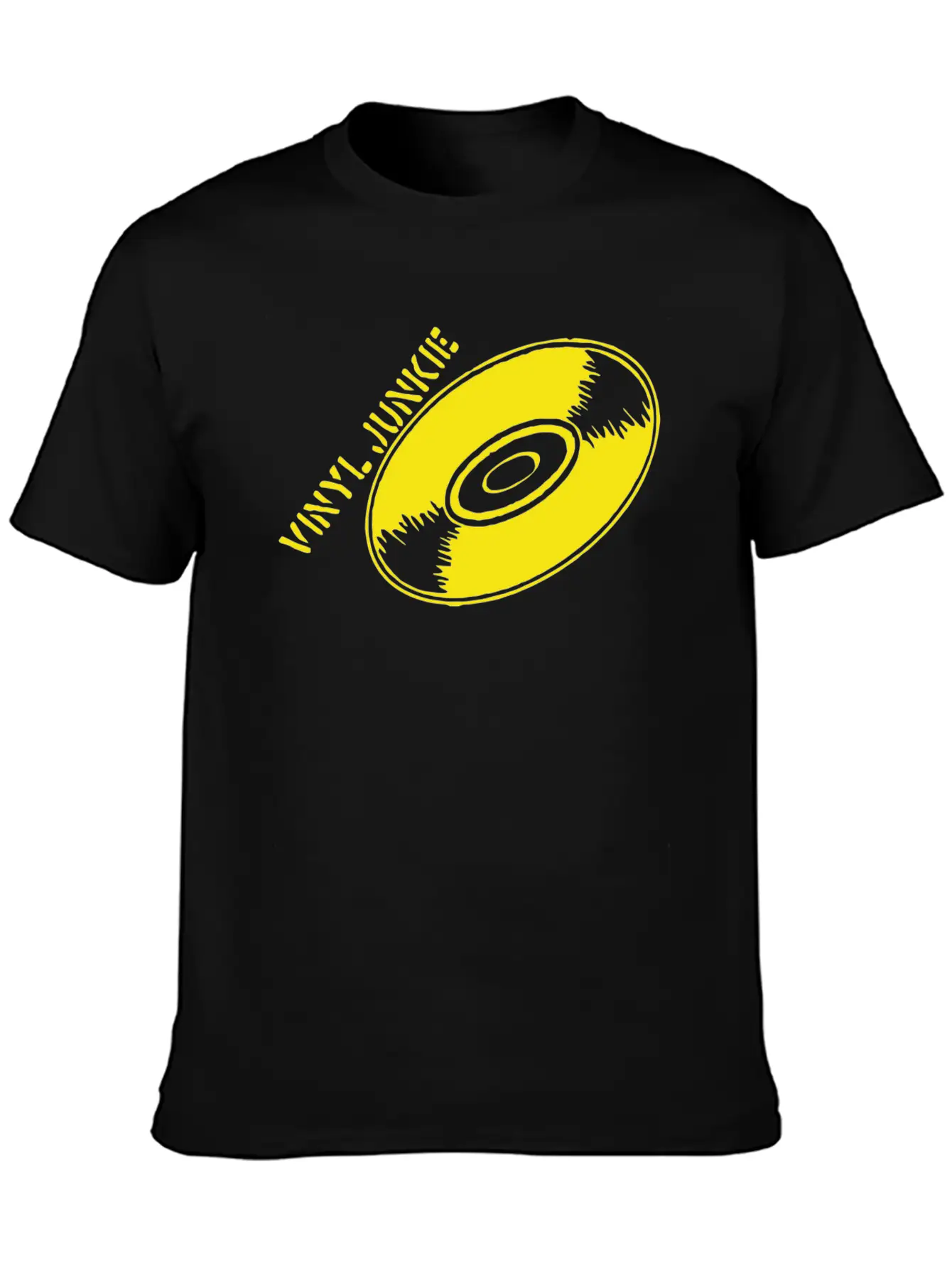 VINYL JUNKIE Classic Cotton Tee – Unisex Comfort For Any Season