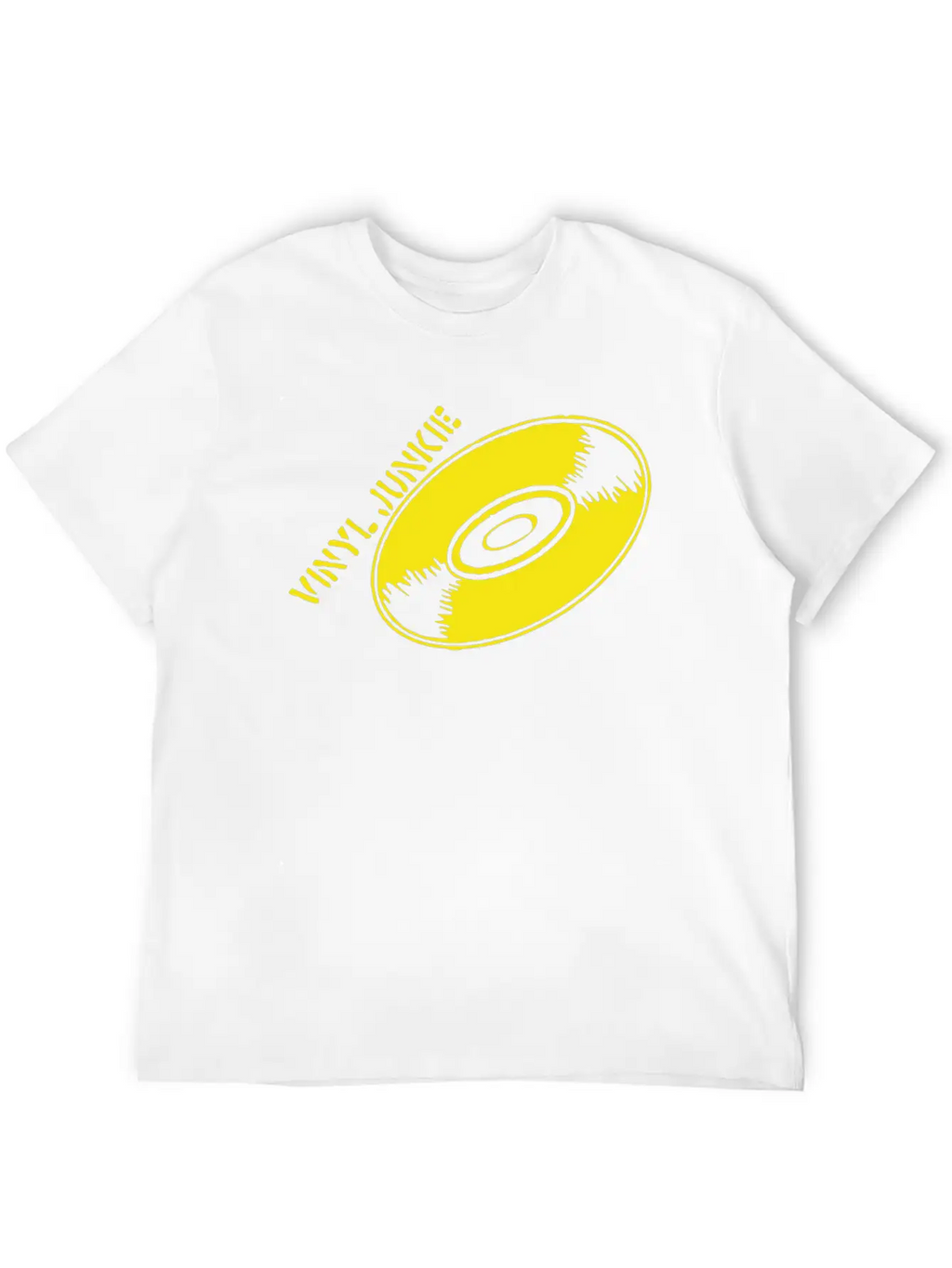 VINYL JUNKIE Classic Cotton Tee – Unisex Comfort For Any Season