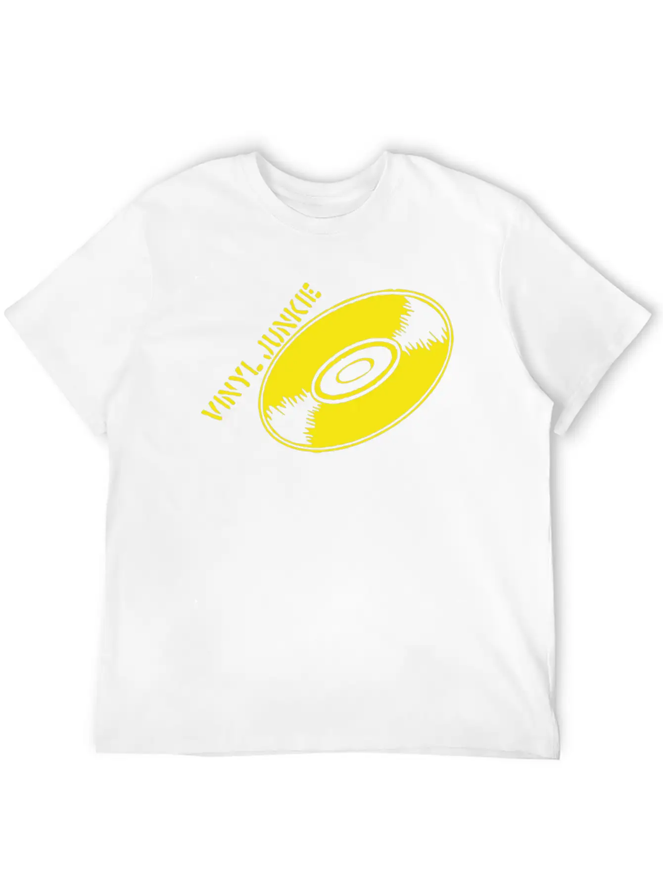 VINYL JUNKIE Classic Cotton Tee – Unisex Comfort For Any Season
