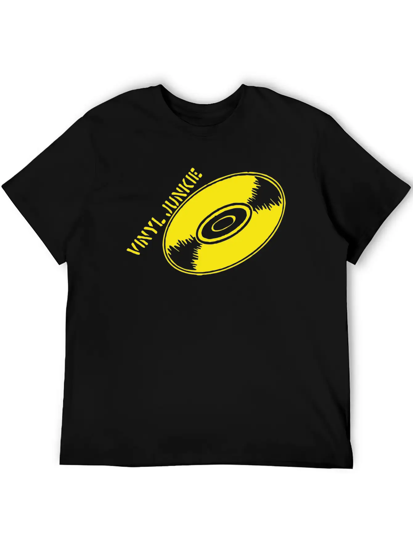VINYL JUNKIE Classic Cotton Tee – Unisex Comfort For Any Season