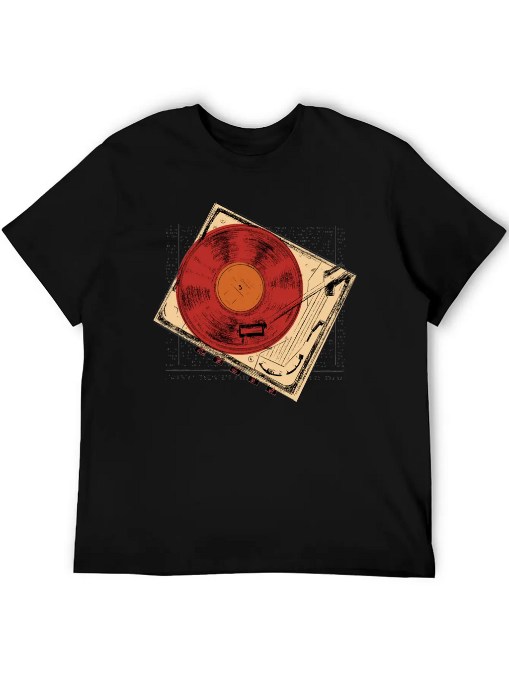 Vinyl Old-school Audio Vinyl Old-school Audio Desi Relaxed Everyday Tee – Lightweight And Durable Cotton