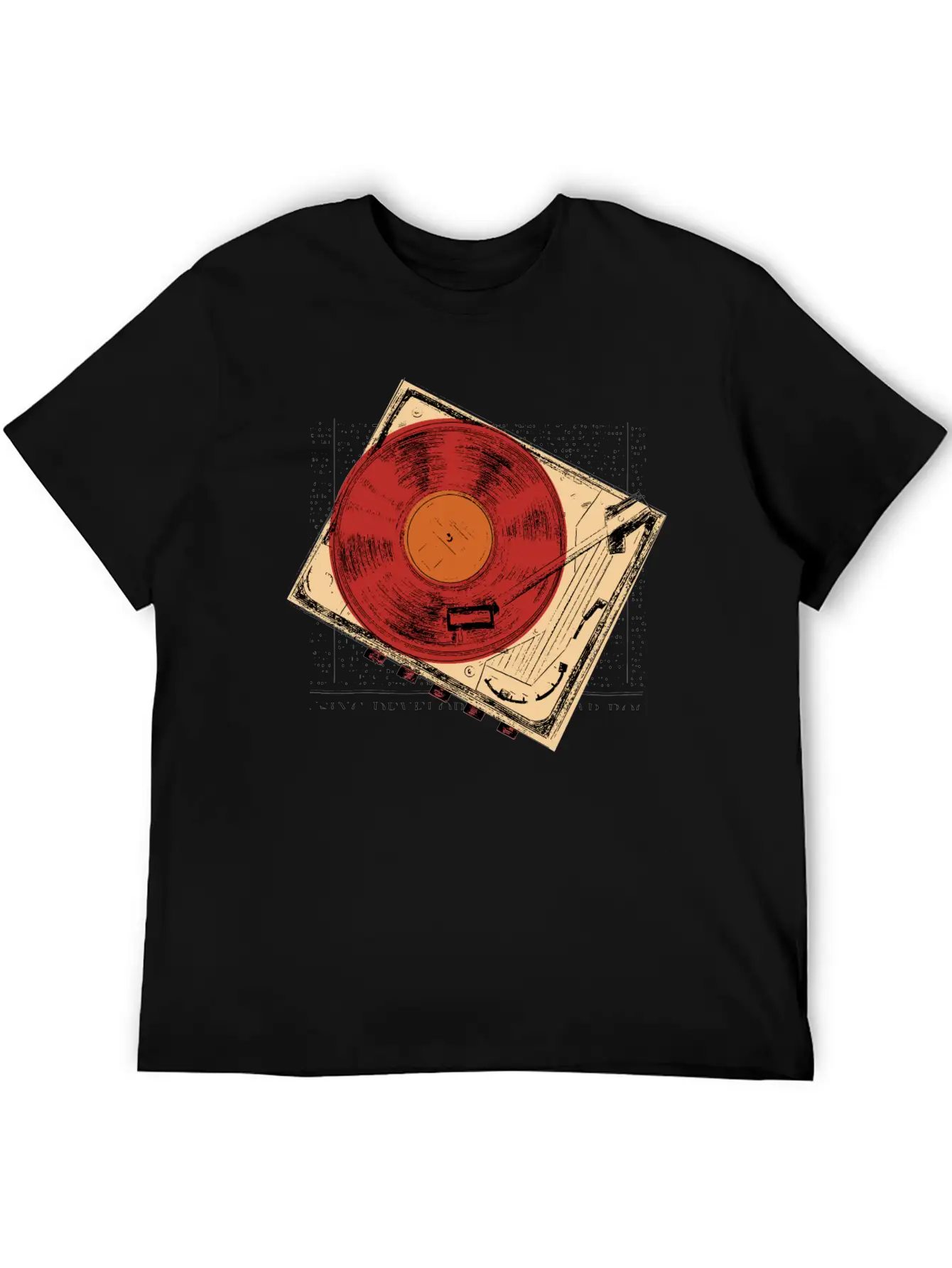 Vinyl Old-school Audio Vinyl Old-school Audio Desi Relaxed Everyday Tee – Lightweight And Durable Cotton
