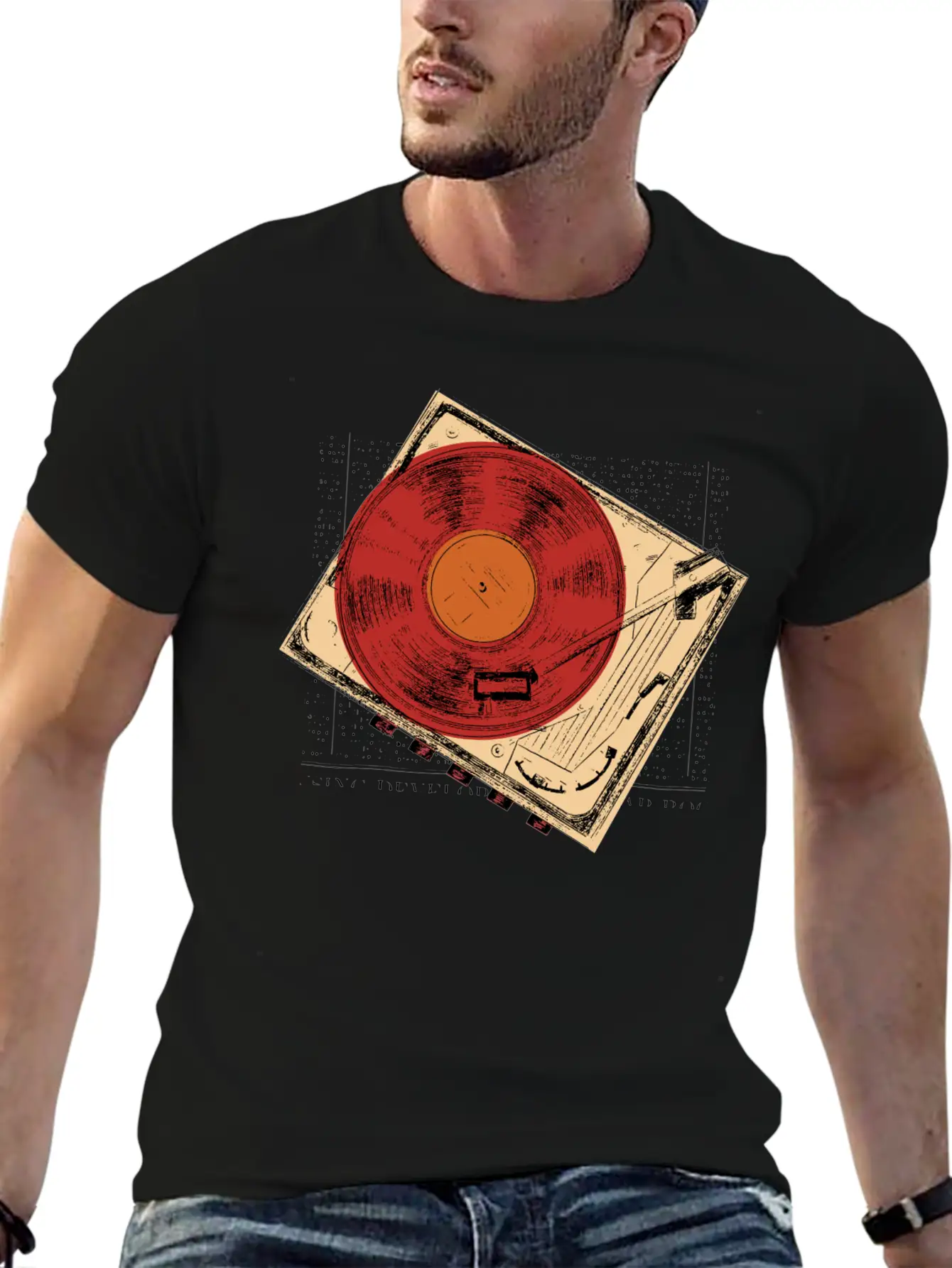 Vinyl Old-school Audio Vinyl Old-school Audio Desi Relaxed Everyday Tee – Lightweight And Durable Cotton
