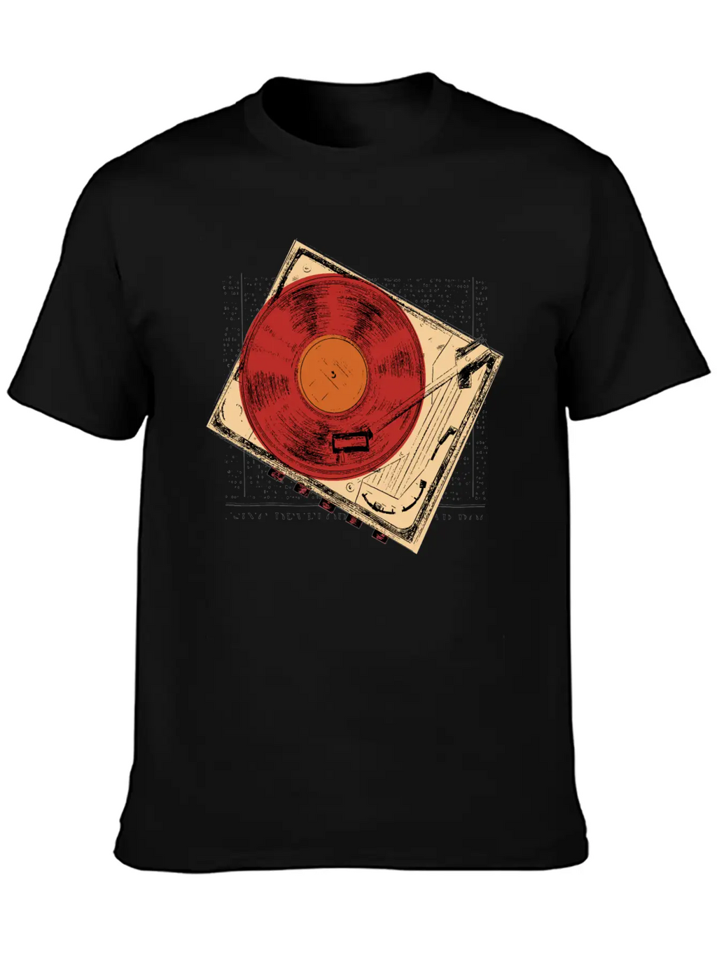 Vinyl Old-school Audio Vinyl Old-school Audio Desi Relaxed Everyday Tee – Lightweight And Durable Cotton