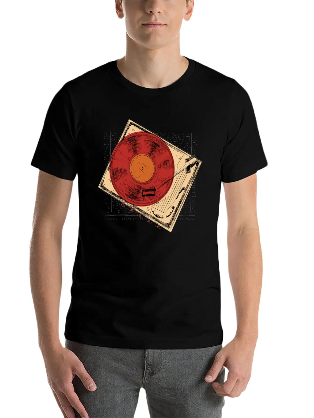 Vinyl Old-school Audio Vinyl Old-school Audio Desi Relaxed Everyday Tee – Lightweight And Durable Cotton