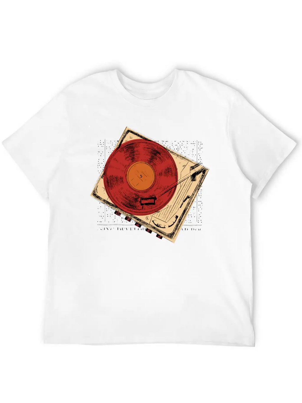 Vinyl Old-school Audio Vinyl Old-school Audio Desi Relaxed Everyday Tee – Lightweight And Durable Cotton
