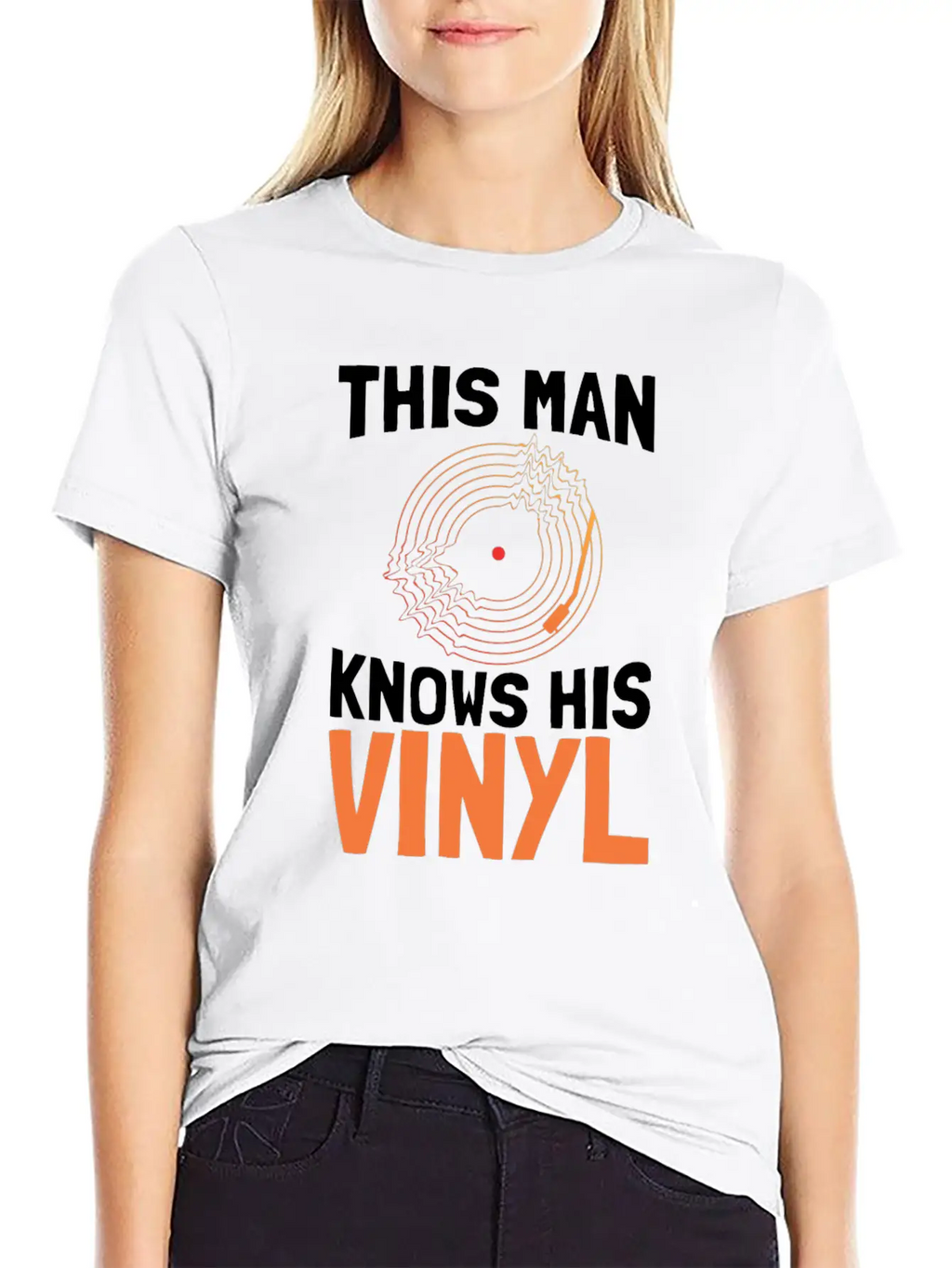 Vinyl Record Classic Cotton Tee – Unisex Comfort For Any Season