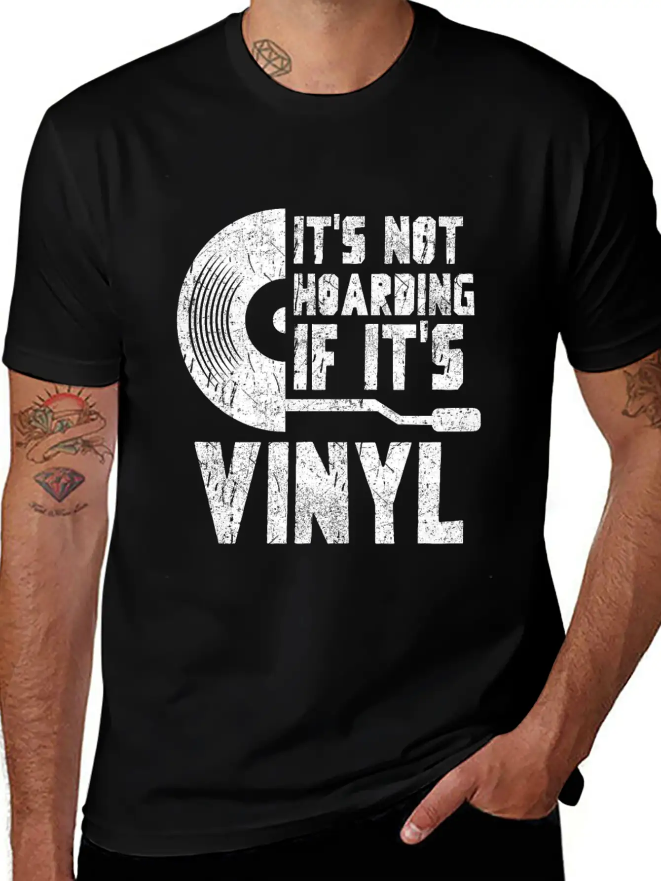 Vinyl Record Collector Classic Cotton Tee – Unisex Comfort For Any Season