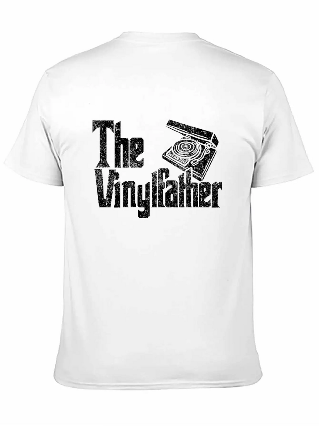 Vinyl The Vinylfather Father Retro Record Music Classic Cotton Tee – Unisex Comfort For Any Season