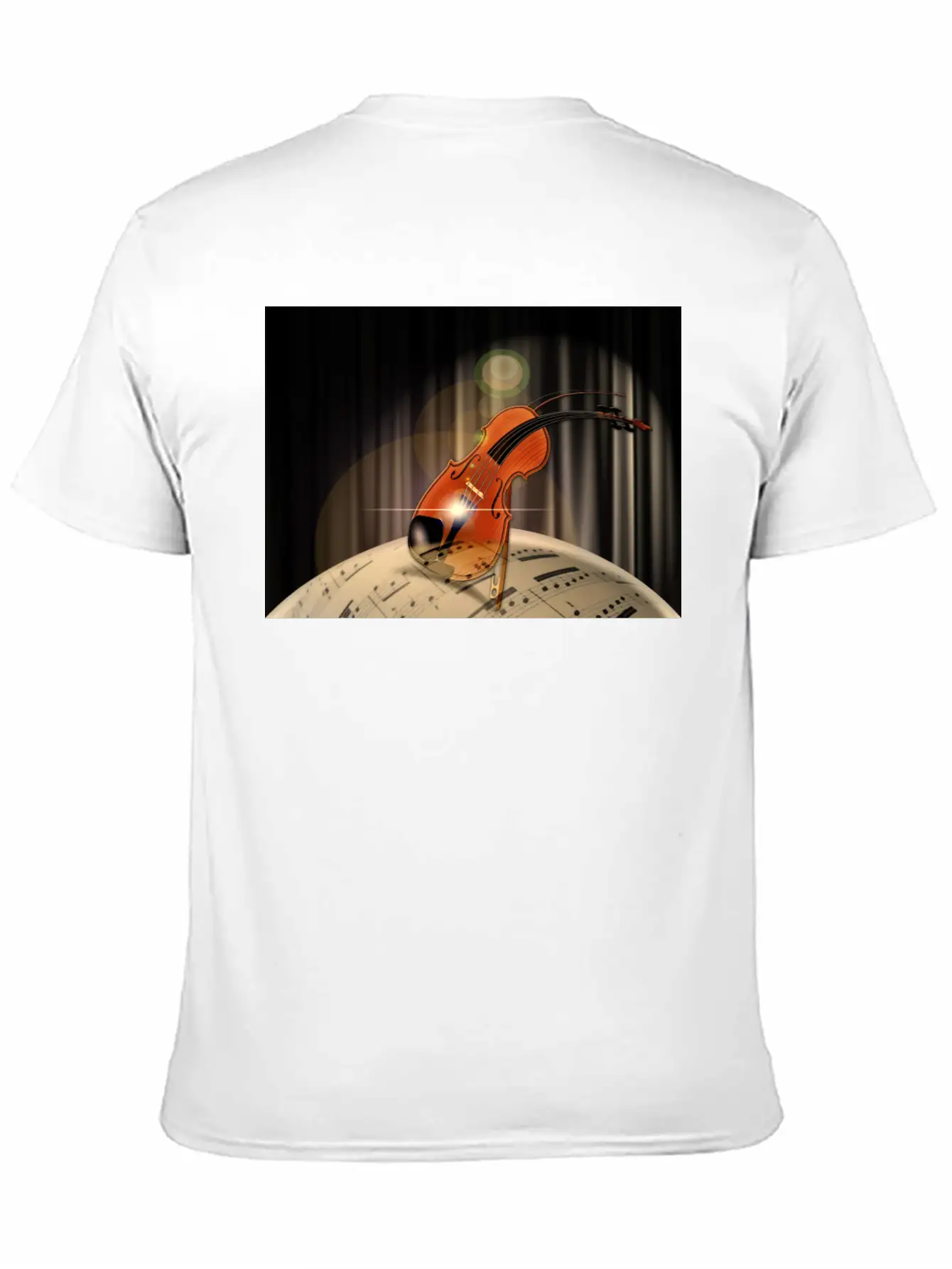Violin Essential Unisex Summer Tee – Soft Cotton Casual Fit