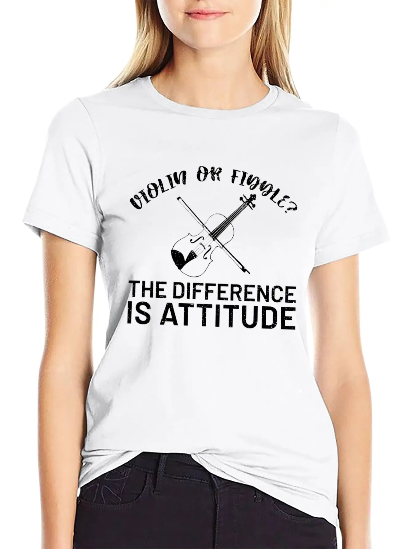 Violin Timeless Short Sleeve Tee – Comfy And Minimalist Design