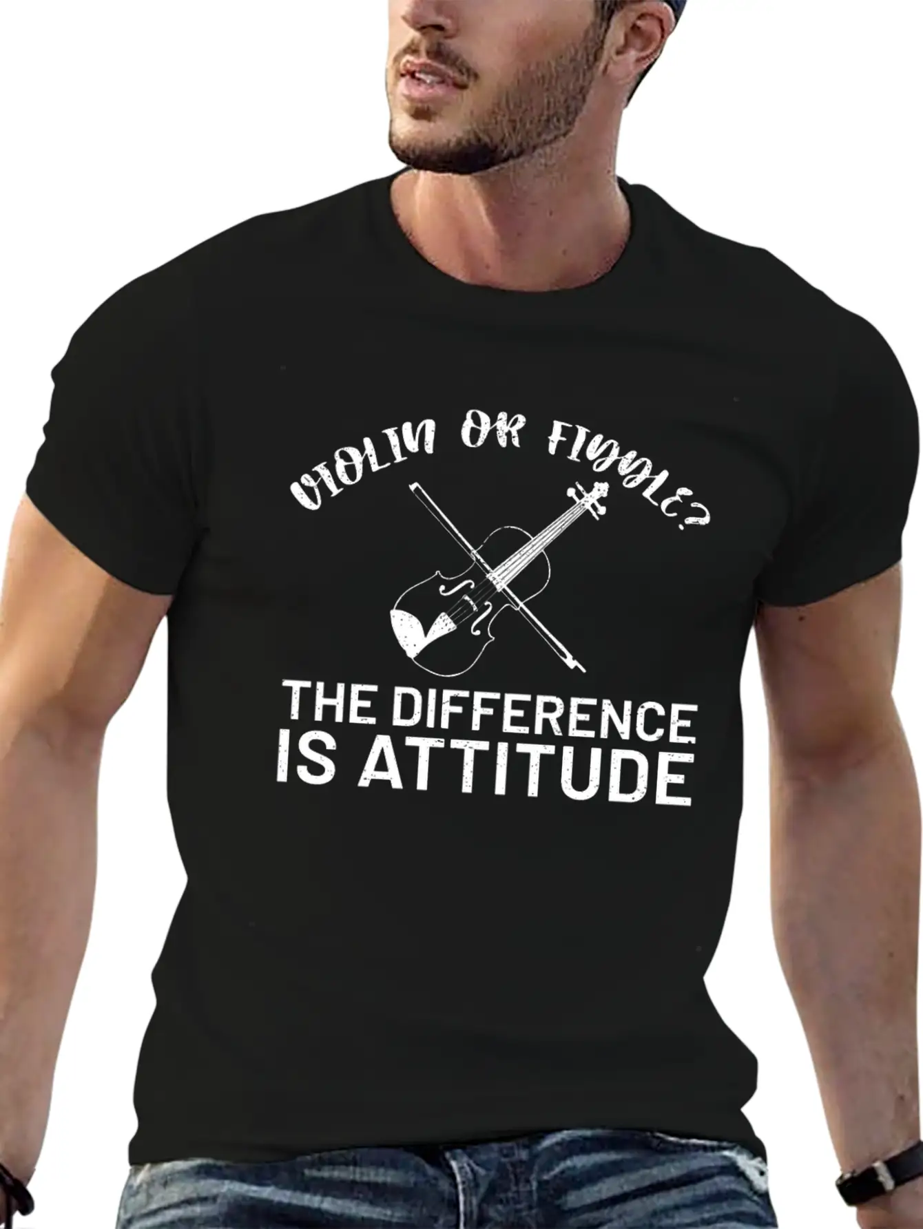Violin Timeless Short Sleeve Tee – Comfy And Minimalist Design