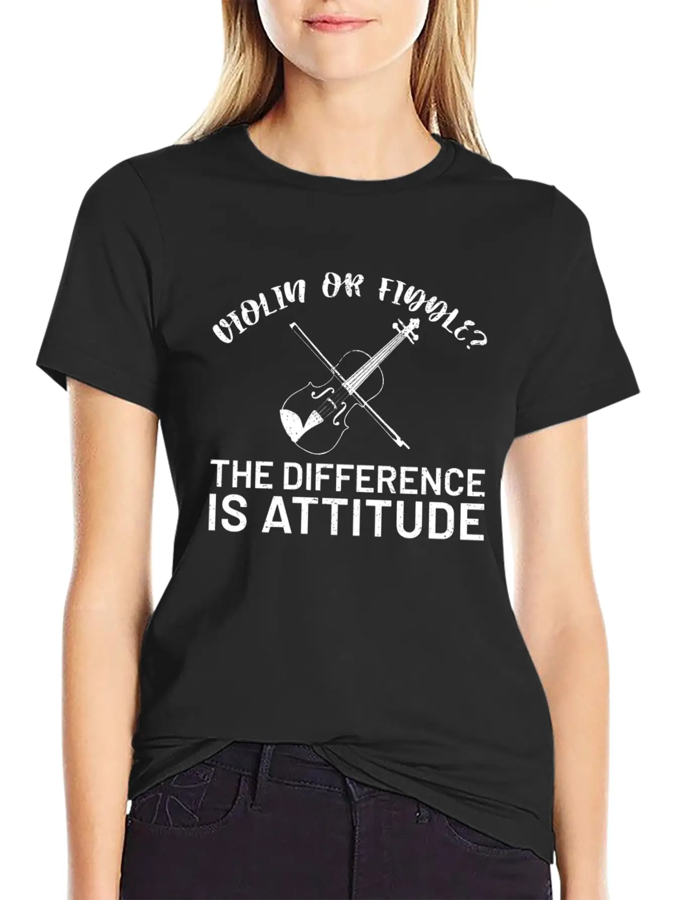 Violin Timeless Short Sleeve Tee – Comfy And Minimalist Design