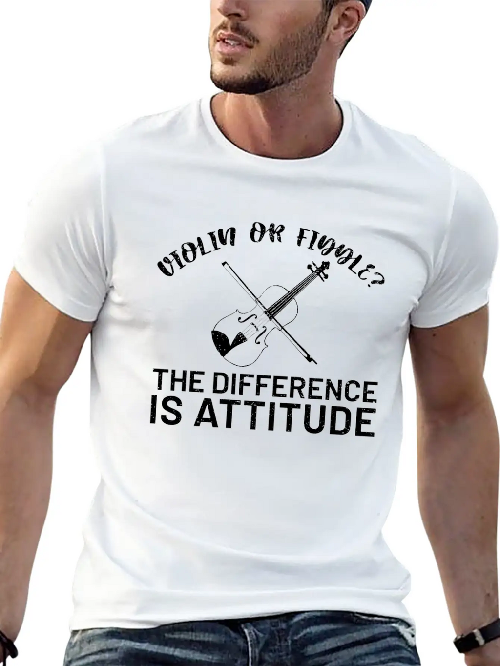 Violin Timeless Short Sleeve Tee – Comfy And Minimalist Design