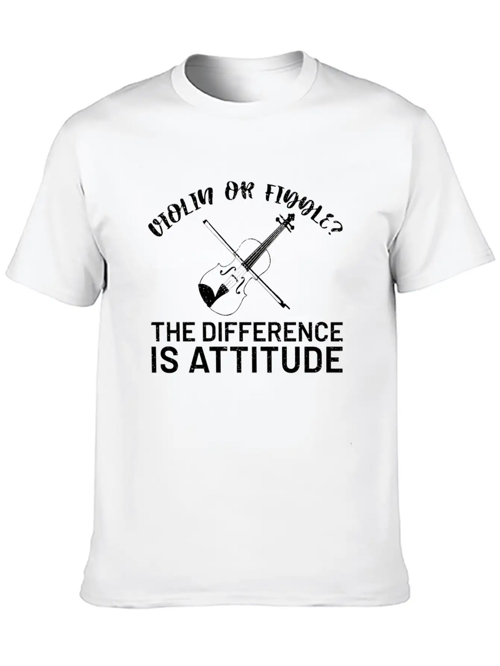 Violin Timeless Short Sleeve Tee – Comfy And Minimalist Design