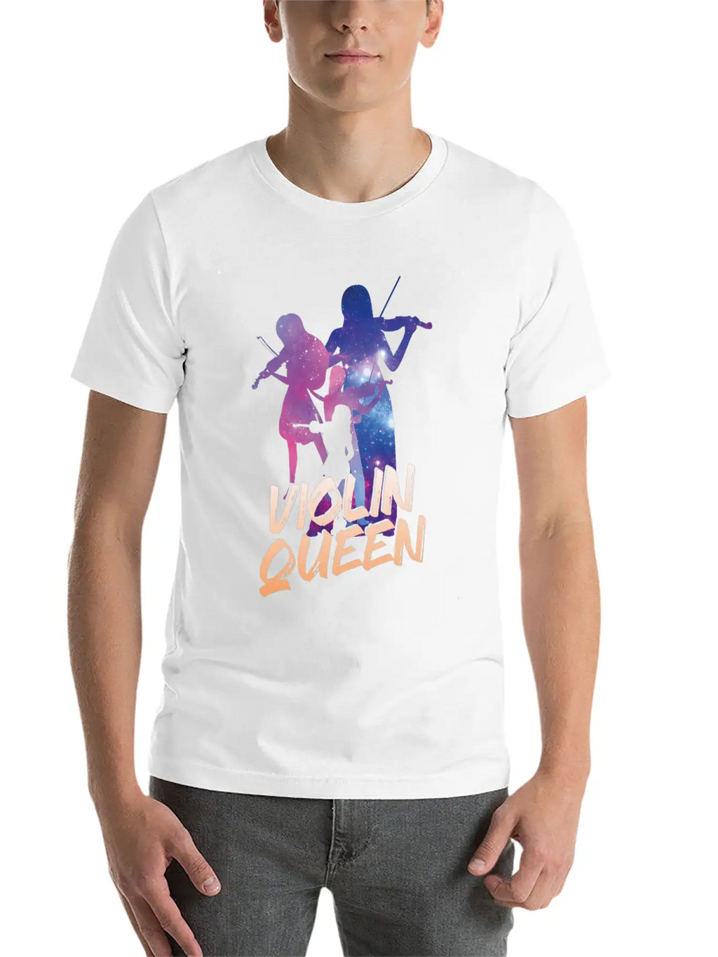 Violin Violinist Girl Violin Queen Unisex Casual T-Shirt – Clean Design For Daily Comfort