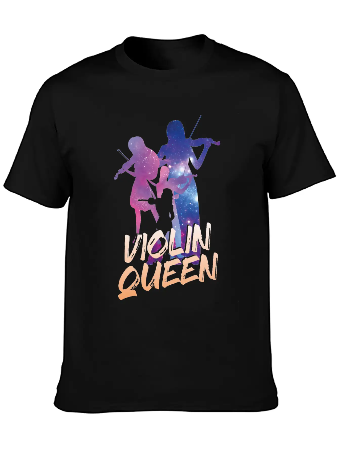 Violin Violinist Girl Violin Queen Unisex Casual T-Shirt – Clean Design For Daily Comfort