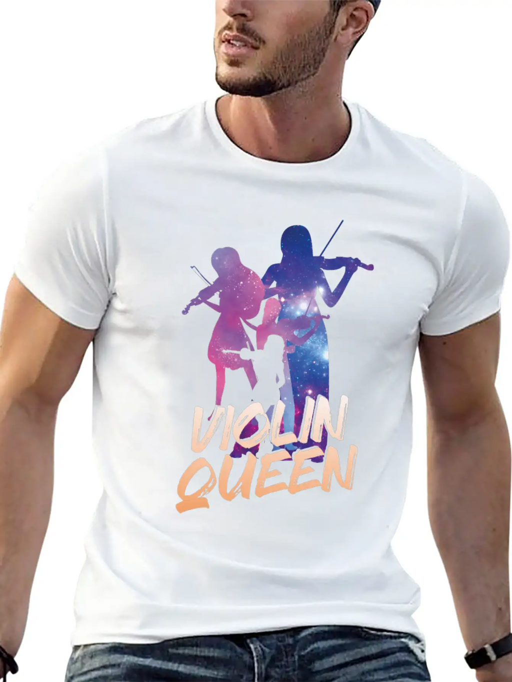 Violin Violinist Girl Violin Queen Unisex Casual T-Shirt – Clean Design For Daily Comfort
