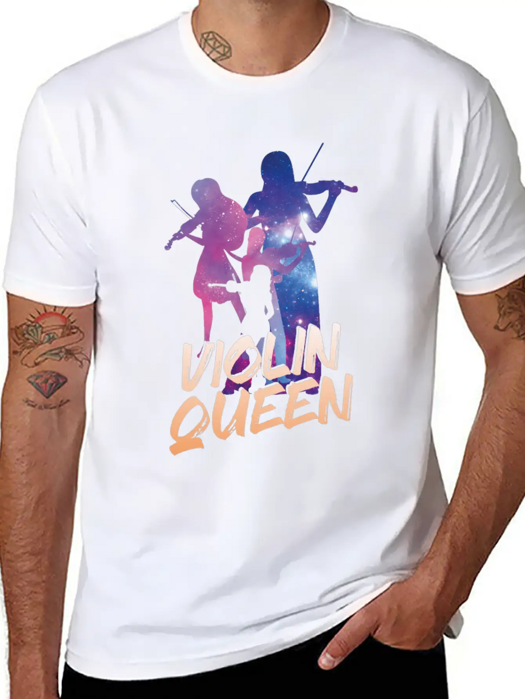 Violin Violinist Girl Violin Queen Unisex Casual T-Shirt – Clean Design For Daily Comfort