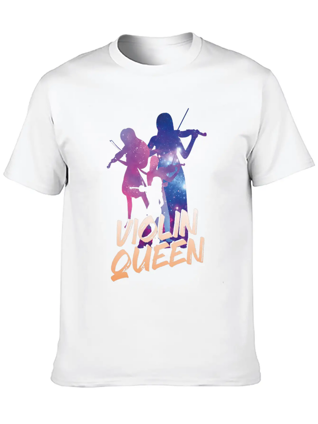 Violin Violinist Girl Violin Queen Unisex Casual T-Shirt – Clean Design For Daily Comfort