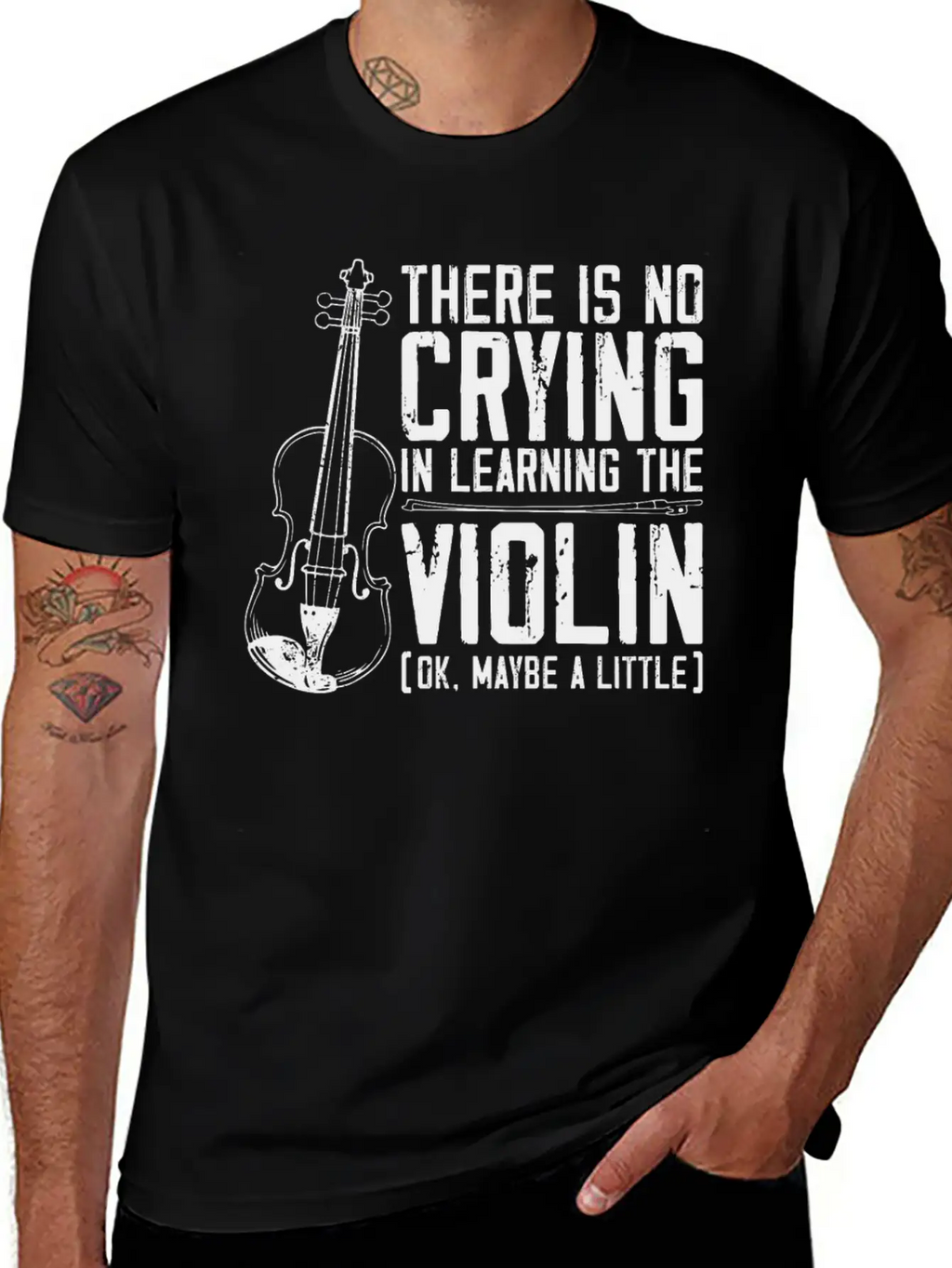 Violin Violinist There Is No Unisex Casual T-Shirt – Clean Design For Daily Comfort
