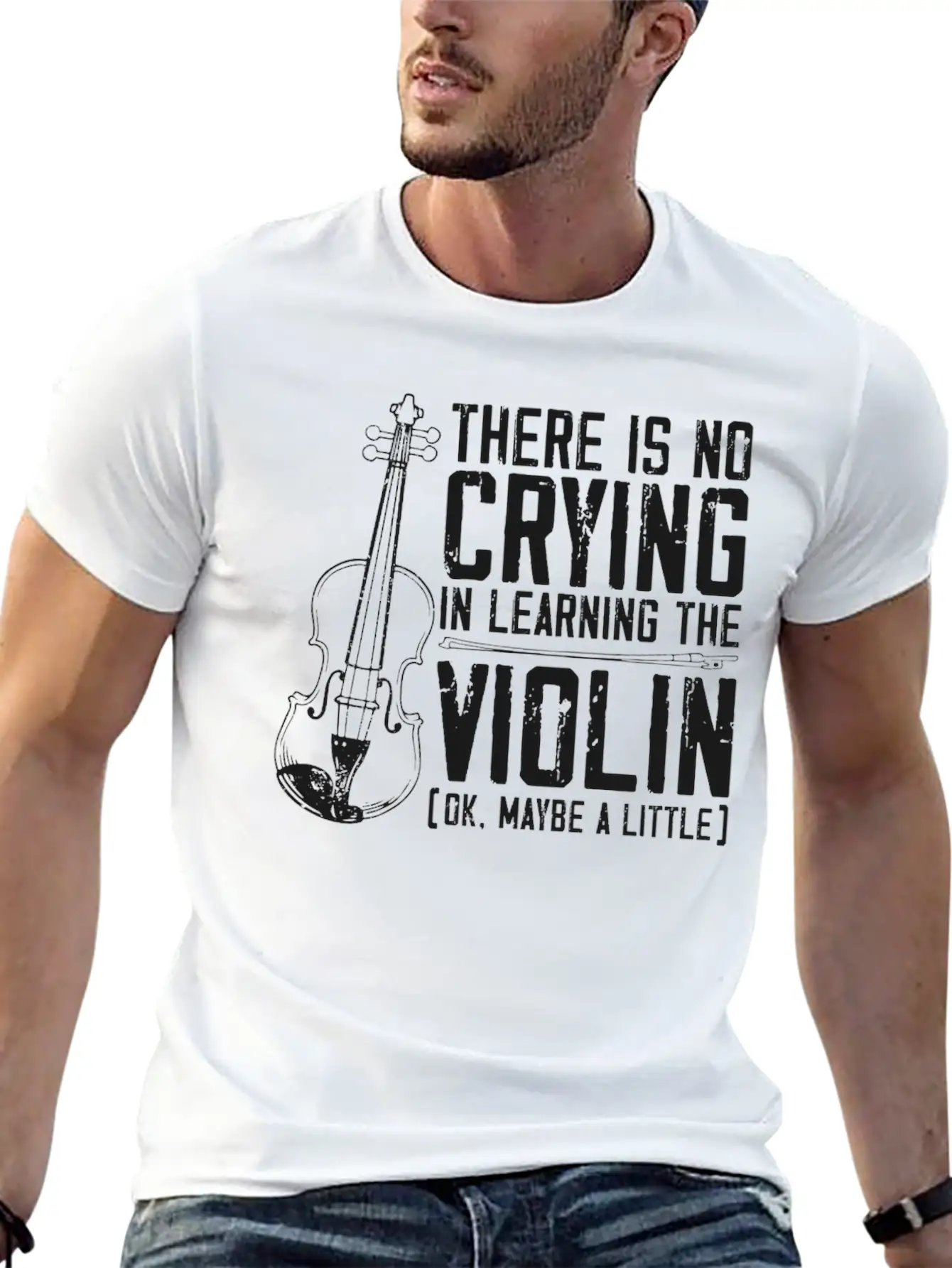 Violin Violinist There Is No Unisex Casual T-Shirt – Clean Design For Daily Comfort