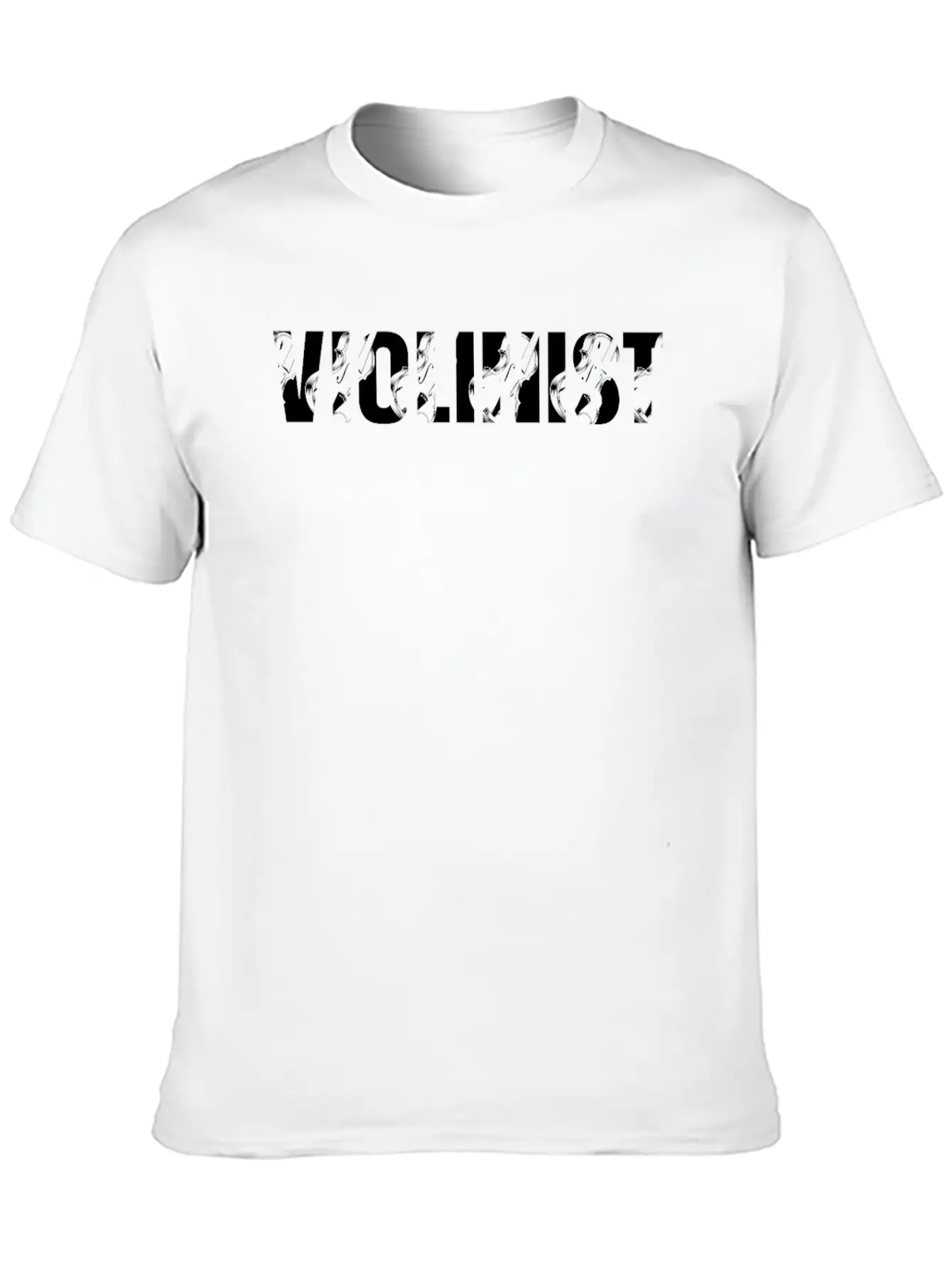 Violinist Many Violin Instruments Violinist Musici Basic Graphic T-Shirt – Daily Comfort In Soft Cotton