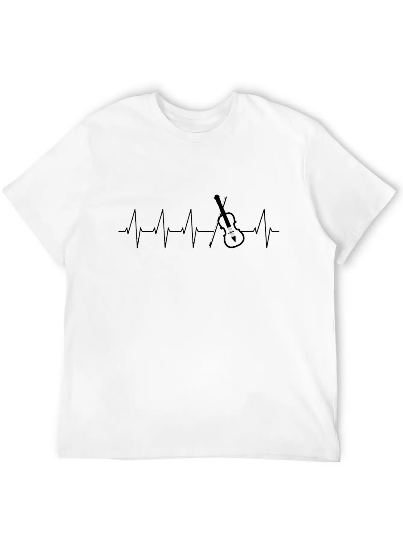 Violinist-Musician Violin Timeless Short Sleeve Tee – Comfy And Minimalist Design