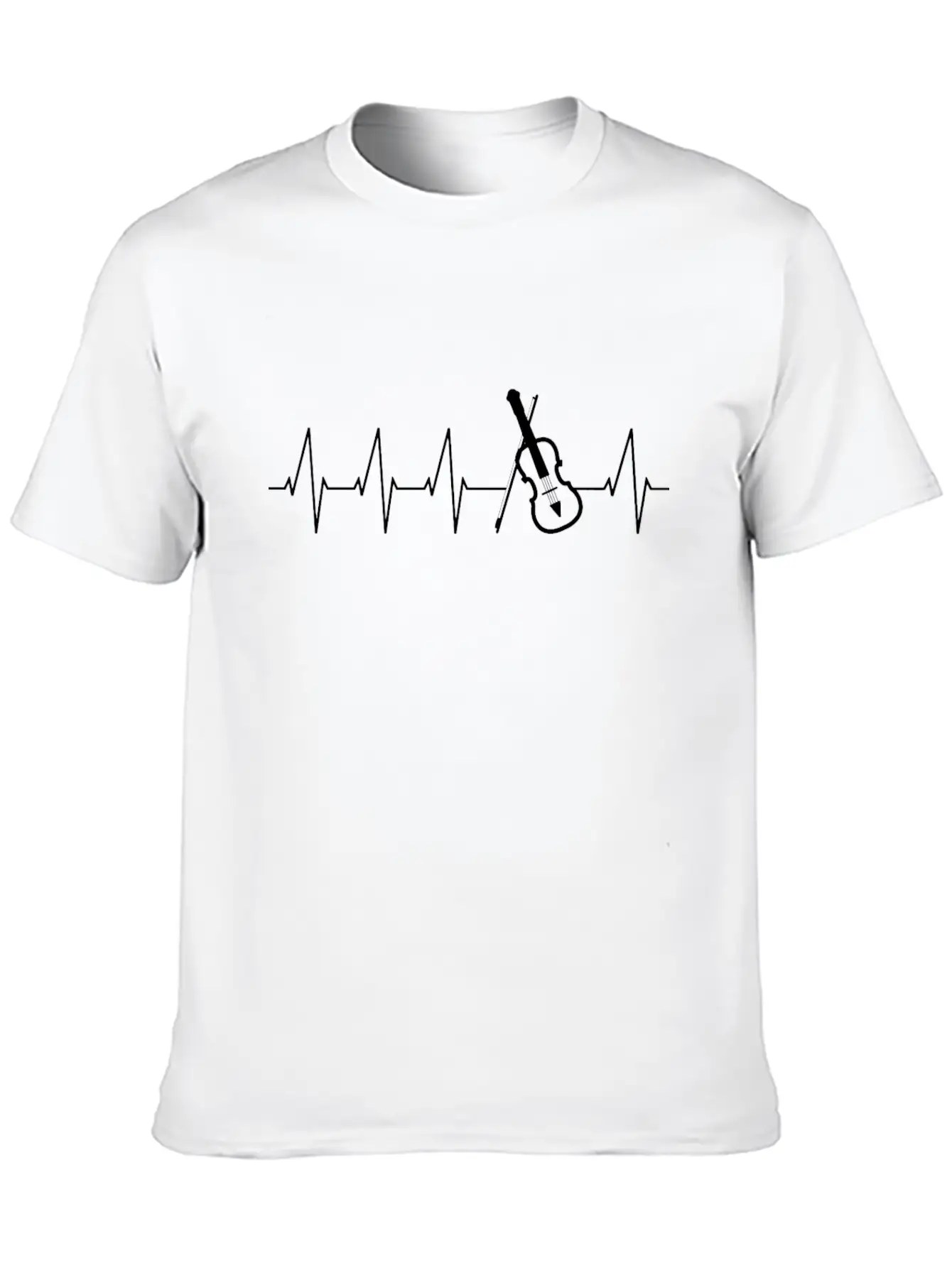 Violinist-Musician Violin Unisex Casual T-Shirt – Clean Design For Daily Comfort