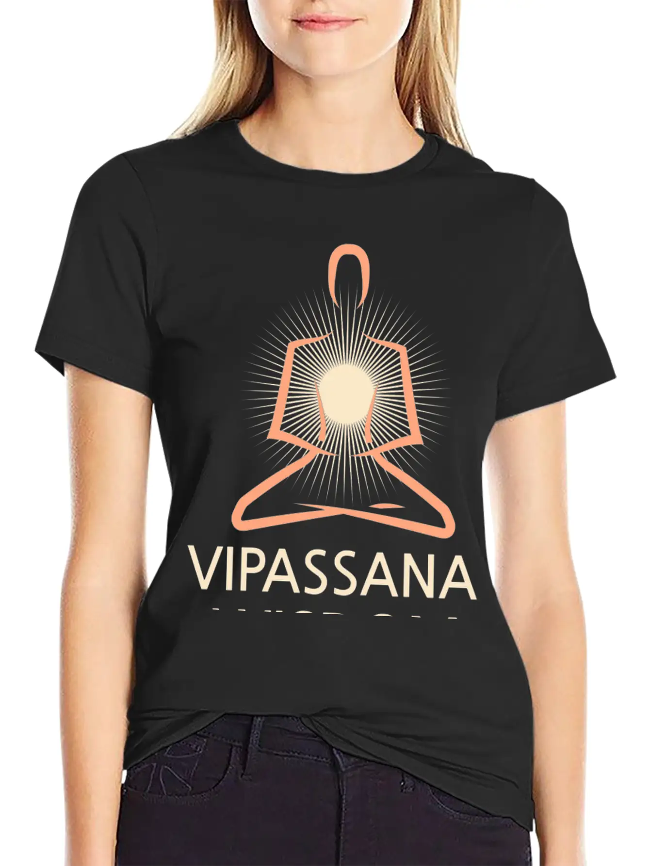 Vipassana Wisdom Timeless Short Sleeve Tee – Comfy And Minimalist Design