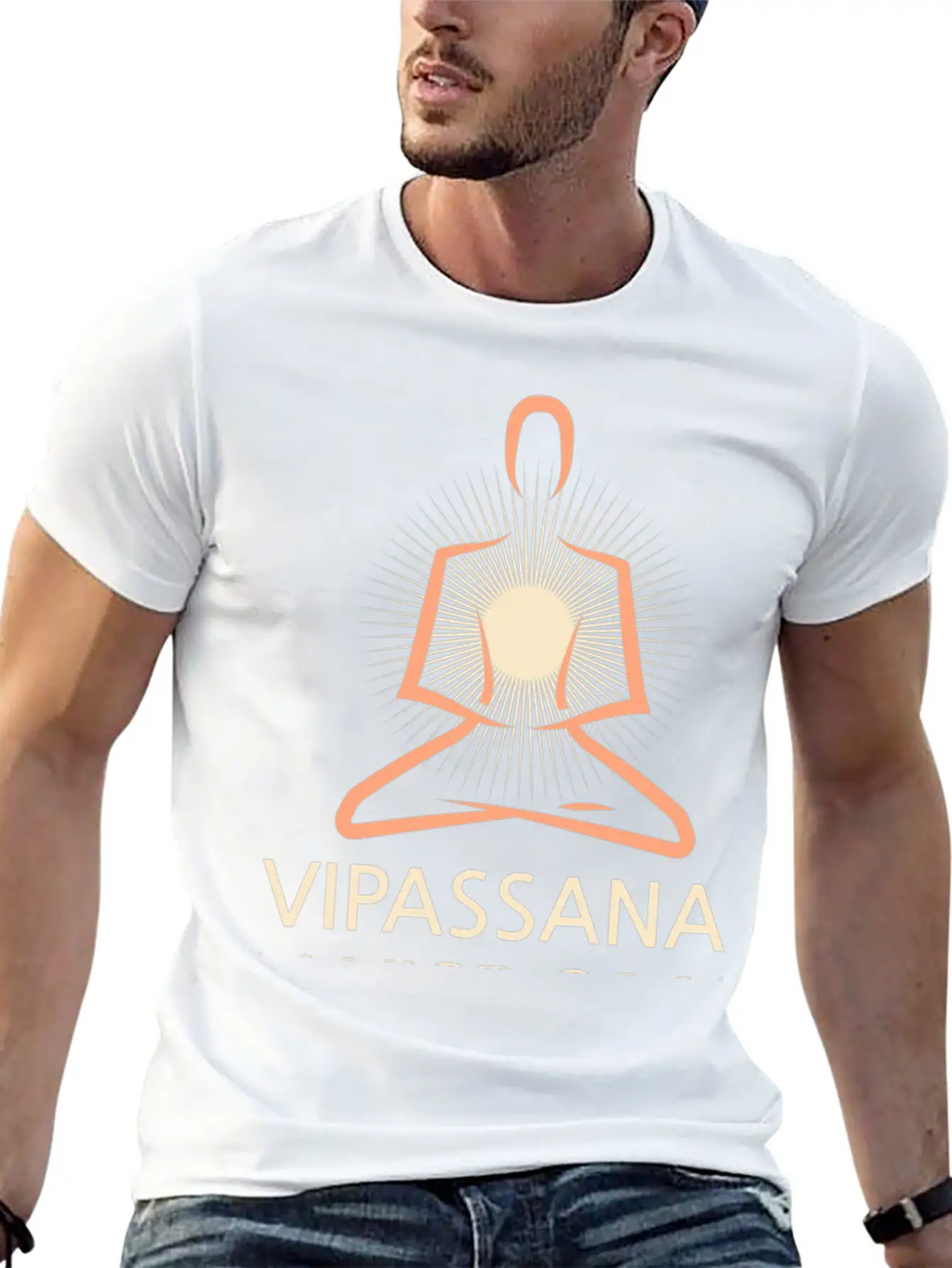 Vipassana Wisdom Timeless Short Sleeve Tee – Comfy And Minimalist Design